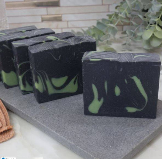 Charcoal Tea Tree Soap for Deep Cleansing & Detoxifying