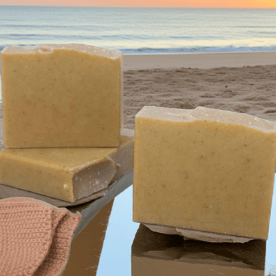 Lemon, Honey and Turmeric Natural Soap Bar